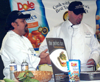 Product Demonstration at Trade Show Event