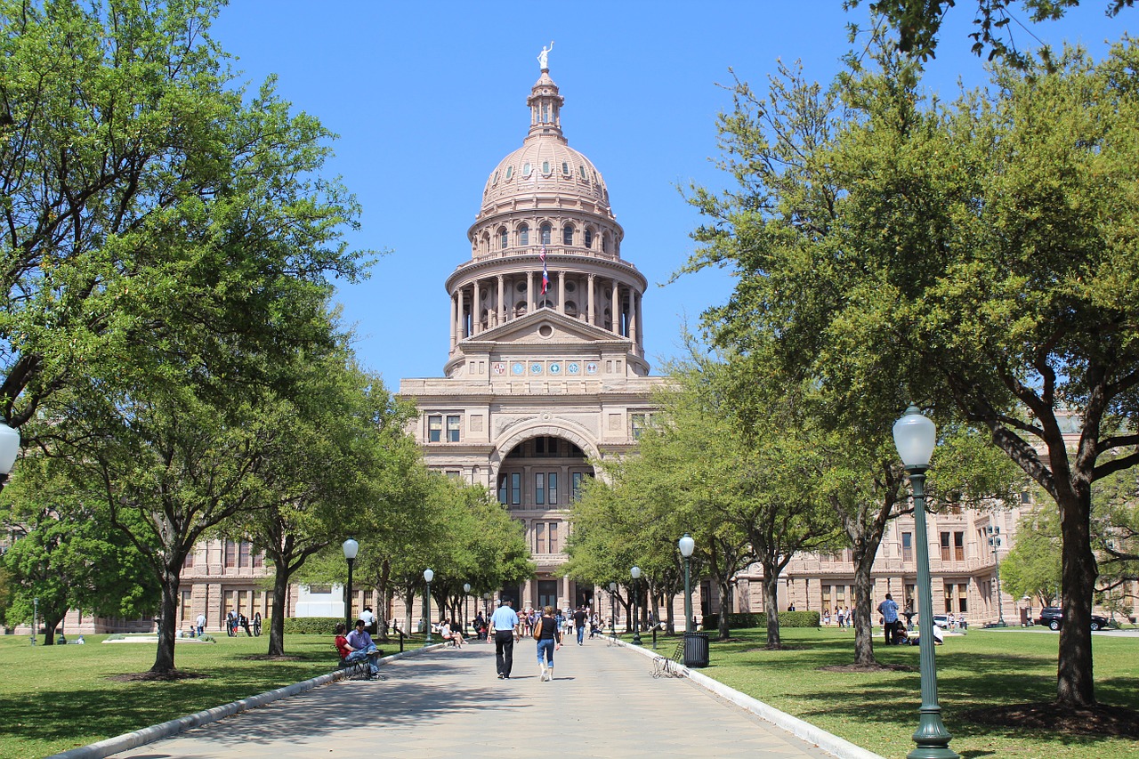 Texas State Capitol Building in Austin, Texas