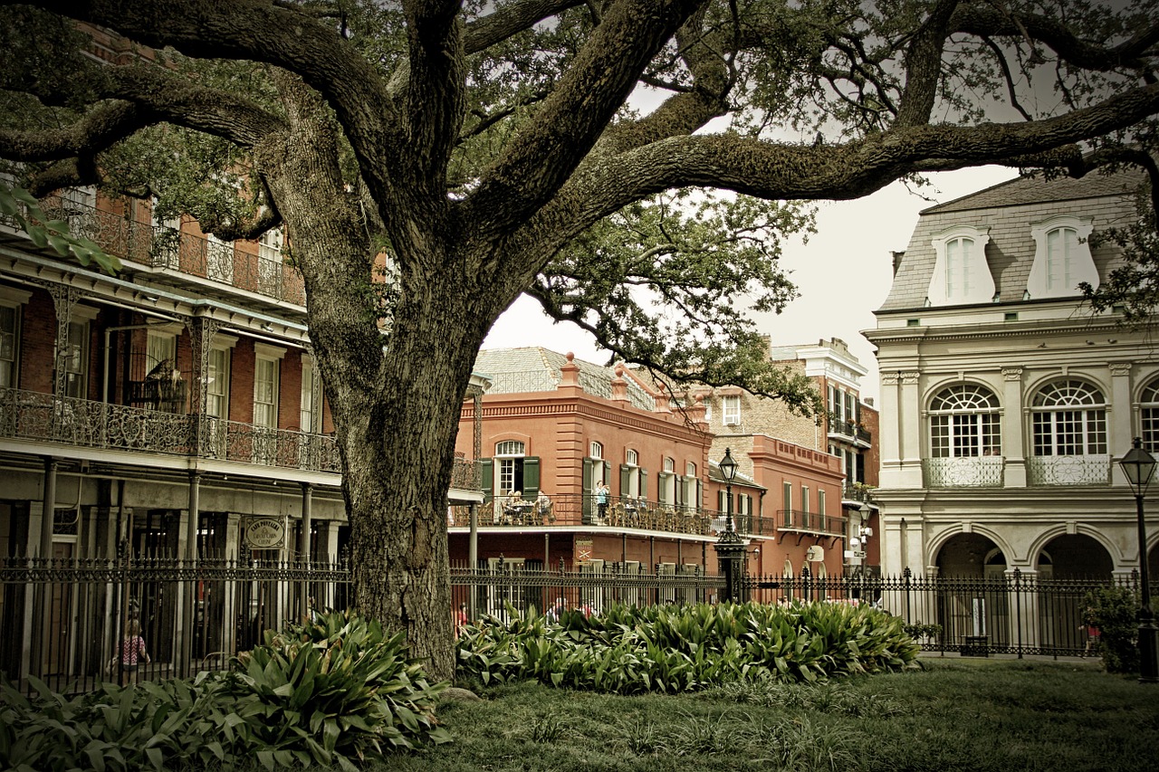 The French Quarter in New Orleans, Louisiana 