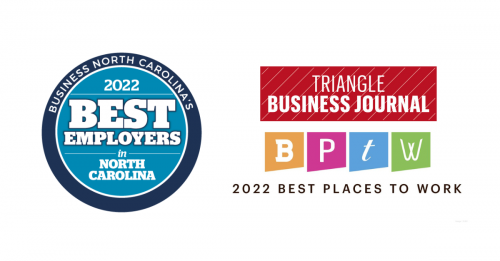 AAE was named to both Business North Carolina’s 2022 Best Employer list and Triangle Business Journal’s 2022 Best Places to Work list, both of which celebrate companies with exceptional employee satisfaction, company culture, training, benefits, and more.