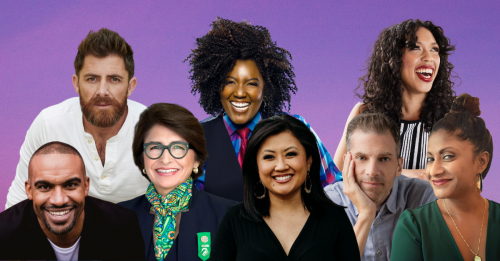 Collage image of speakers featured in this blog post