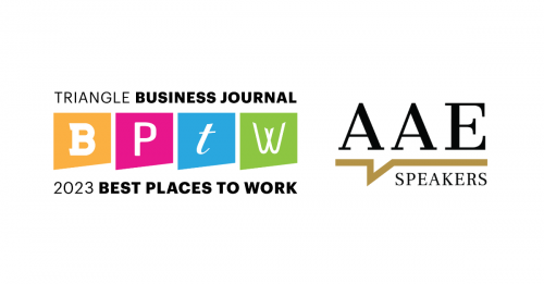AAE Speakers Bureau is honored to announce that the company has been named to the Triangle Business Journal’s Best Places to Work in 2023 list.