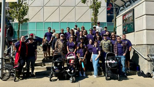 AAE group photo at the Triangle Heart Walk