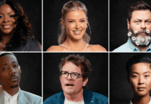 Eight Emmy-Nominated Speakers You Can Book for Your Event Grid of six Emmy-nominated speakers available to book for corporate events