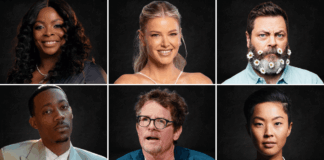 Grid of six Emmy-nominated speakers available to book for corporate events