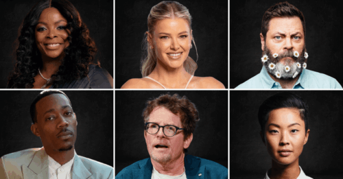Grid of six Emmy-nominated speakers available to book for corporate events